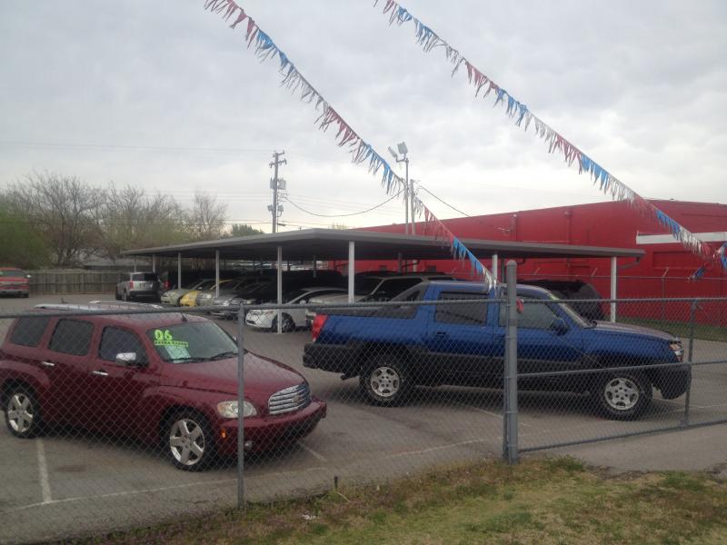 Commercial Car Dealership Parking Covered