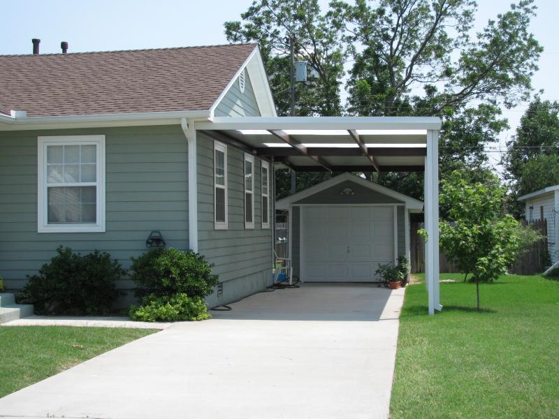 Carport with Skylights Midwest City Oklahoma MWC